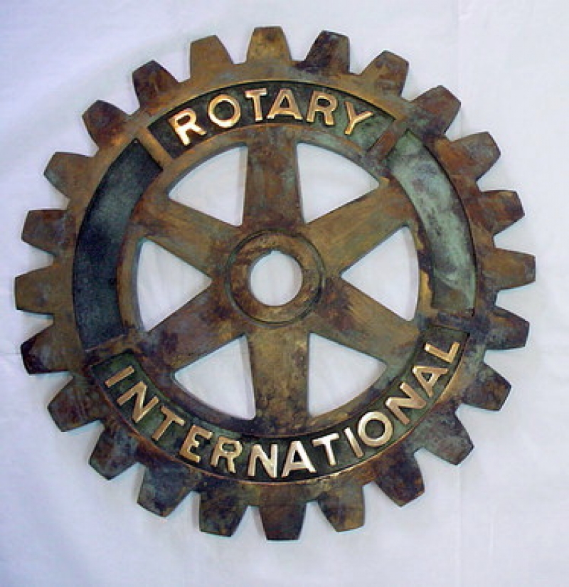 Producto Rueda Rotary bronce 70 cm.